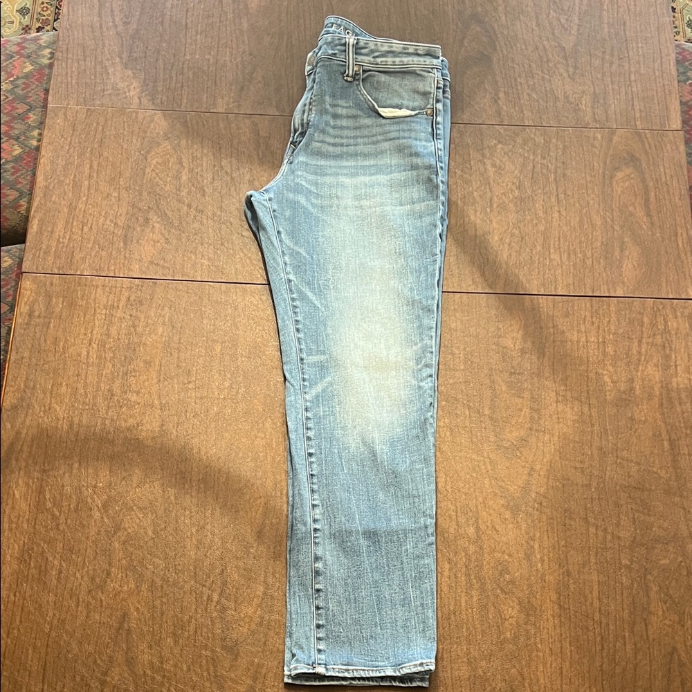 American Eagle Outfitters Men's Slim Straight Ne(x)t Level Airflex Jeans 36x32 - Picture 4 of 12